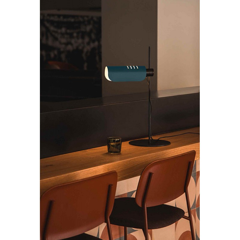 Настольная лампа Faro 20033-134 Martinica Table Table Blue Screen 1xE27