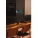 Настольная лампа Faro 20033-134 Martinica Table Table Blue Screen 1xE27