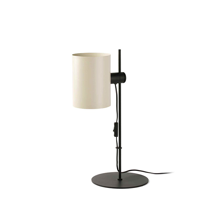 Настольная лампа Faro 20033-80 Guadalupe Black/beige table lamp