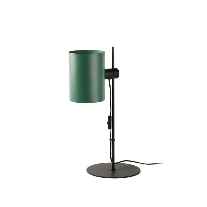 Настольная лампа Faro 20033-81 Guadalupe Black/green table lamp