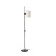 Торшер - Faro 20034-80 Guadalupe Black/beige floor lamp