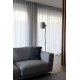 Торшер - Faro 20034-80 Guadalupe Black/beige floor lamp