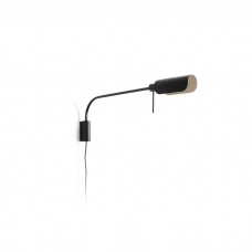 Бра Faro 20040-133 Martinica Wall Light Arm XL Black Screen 1xE27