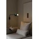 Бра Faro 20040-133 Martinica Wall Light Arm XL Black Screen 1xE27