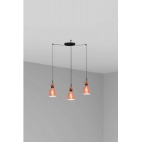 Підвісний світильник Faro 20046-3L Retro 3L Copper pendant lamp Підвісний світильник Faro 20046-3L Retro 3L Copper pendant lamp