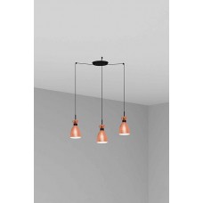 Подвесной светильник Faro 20046-3L Retro 3L Copper pendant lamp