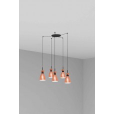 Люстра - Faro 20046-5L Retro 5L Copper pendant lamp