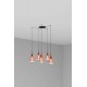 Люстра - Faro 20046-5L Retro 5L Copper pendant lamp
