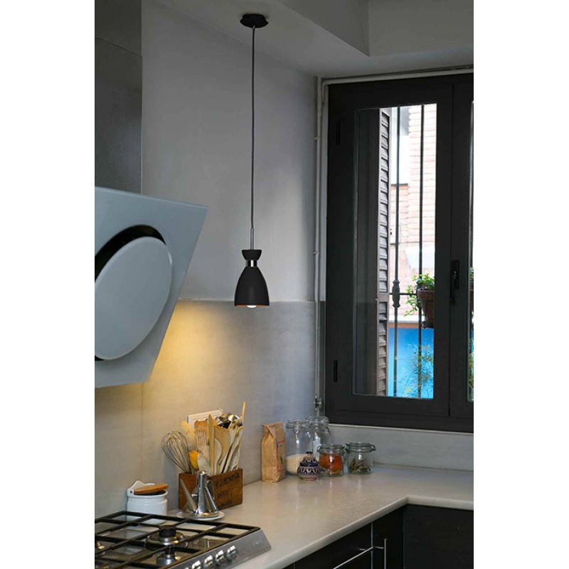 Подвесной светильник Faro 20050 Retro Black and copper pendant lamp
