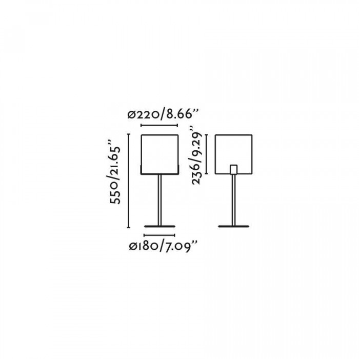 Настольная лампа Faro 20054 Nila