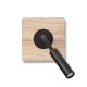 Спот Faro 20060 MOOD SQ Black and wood reader lamp, 2 Вт, 105 лм, 3000K