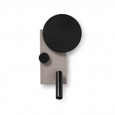 Спот Faro 20066 Klee Left grey wall lamp with reader, 10 Вт, 1021 лм, 2700K