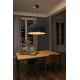 Подвесной светильник Faro 20102DA Mute Brown and dark grey pendant lamp dimmable 3000K, 24 Вт, 2500 лм, 3000K