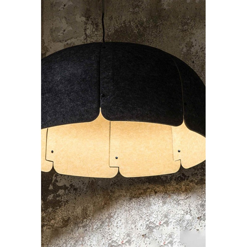 Подвесной светильник Faro 20104 Mute Brown and dark grey pendant lamp 4000K, 24 Вт, 2650 лм, 4000K