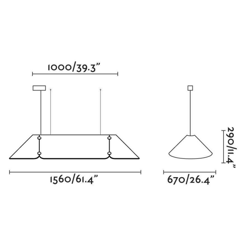 Подвесной светильник Faro 20109 Fonovia 1560 Grey pendant lamp 25W 4000K, 25 Вт, 1900 лм, 4000K