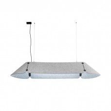 Підвісний світильник Faro 20110 Fonovia 1560 Grey pendant lamp 25W 3000K, 25 Вт, 1800 лм, 3000K