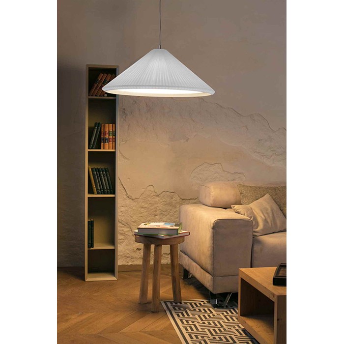 Підвісний світильник Faro 20117 Saigon IN 700 White pendant lamp