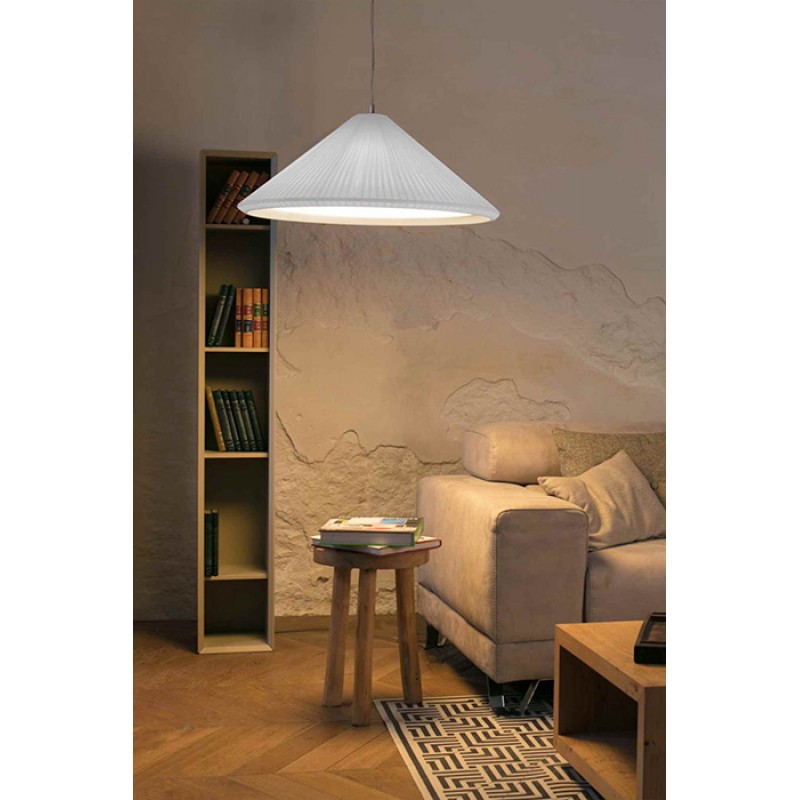 Подвесной светильник Faro 20117 Saigon IN 700 White pendant lamp