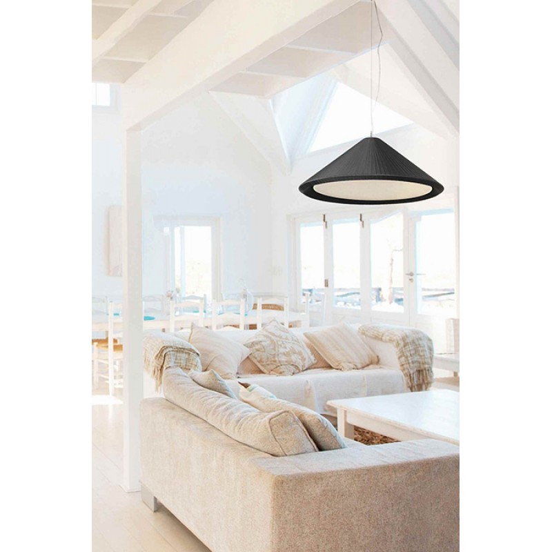 Подвесной светильник Faro 20119 Saigon IN 700 Black pendant lamp