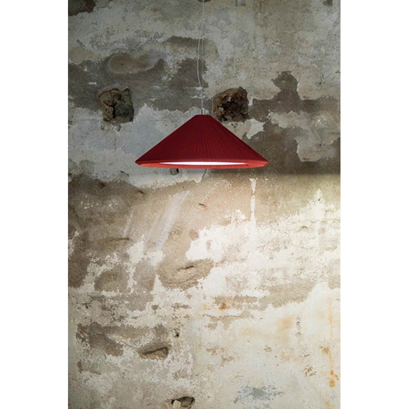 Подвесной светильник Faro 20121 Saigon IN 700 Burgandy pendant lamp