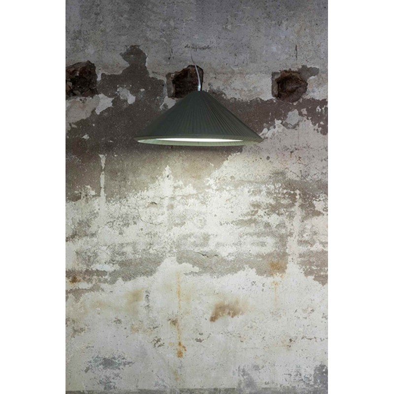 Подвесной светильник Faro 20122 Saigon IN 700 Olive green pendant lamp