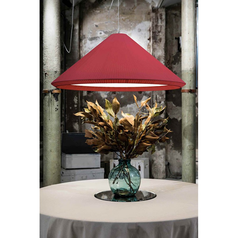 Подвесной светильник Faro 20129 Saigon IN 1300 Burgandy pendant lamp