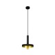 Подвесной светильник Faro 20160 Whizz Black and satin gold pendant lamp