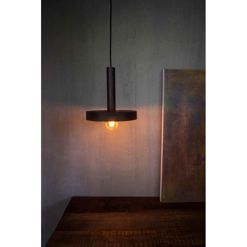 Подвесной светильник Faro 20160 Whizz Black and satin gold pendant lamp