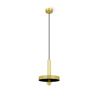 Підвісний світильник Faro 20161 Whizz Satin gold and black pendant lamp