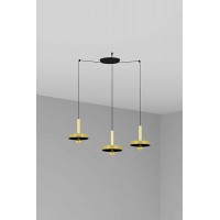 Люстра - Faro 20161-3L Whizz 3L Golden/black pendant lamp