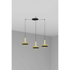 Люстра - Faro 20161-3L Whizz 3L Golden/black pendant lamp