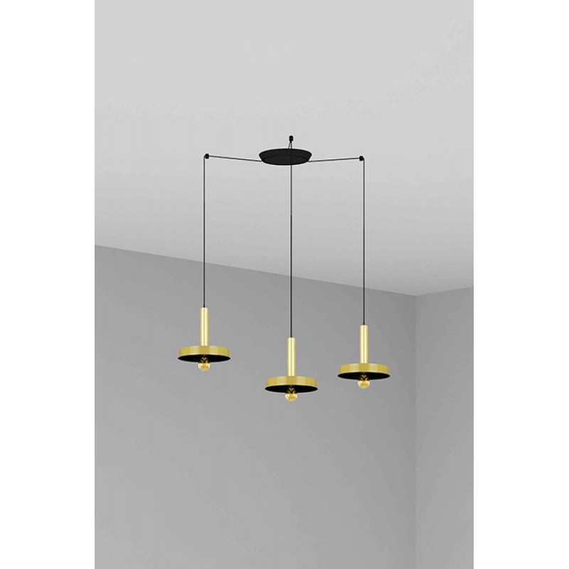 Люстра - Faro 20161-3L Whizz 3L Golden/black pendant lamp