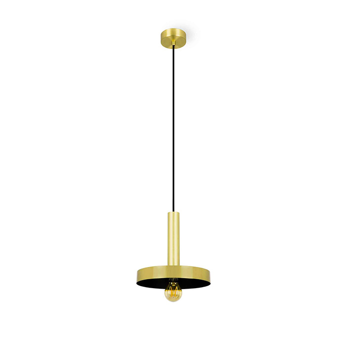Подвесной светильник Faro 20161 Whizz Satin gold and black pendant lamp