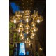 Подвесной светильник Faro 20161 Whizz Satin gold and black pendant lamp