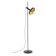 Торшер - Faro 20164-95 Whizz Black/gold floor lamp