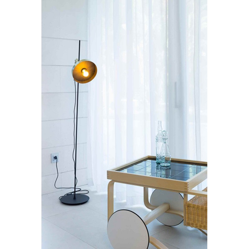 Торшер - Faro 20164-96 Whizz Gold/black floor lamp