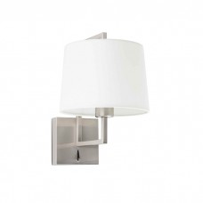 Бра - Faro 20170-01 Frame Matt nickel/white wall lamp