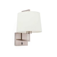 Бра - Faro 20170-02 Frame Matt nickel/beige wall lamp