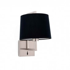 Бра - Faro 20170-03 Frame Matt nickel/black wall lamp