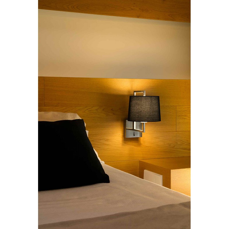 Бра - Faro 20170-03 Frame Matt nickel/black wall lamp