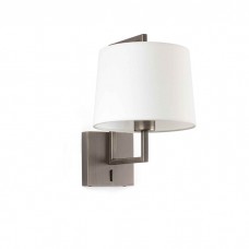 Бра - Faro 20171-01 Frame Old gold/white wall lamp