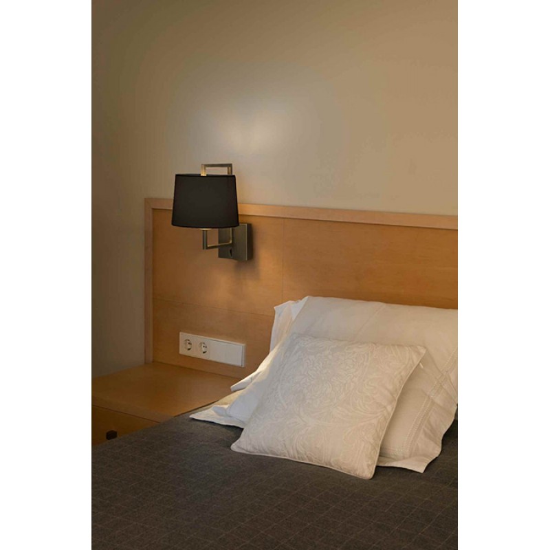 Бра - Faro 20171-03 Frame Old gold/black wall lamp