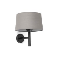 Бра - Faro 20221-129 Windsor Wall Lamp Black Shade Gray 1xE27