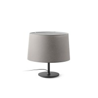Настільна лампа Faro 20225-130 Windsor Desk Lamp Black Shade Gray 1xE27