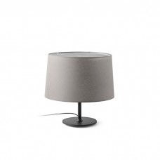 Настольная лампа Faro 20225-130 Windsor Desk Lamp Black Shade Gray 1xE27