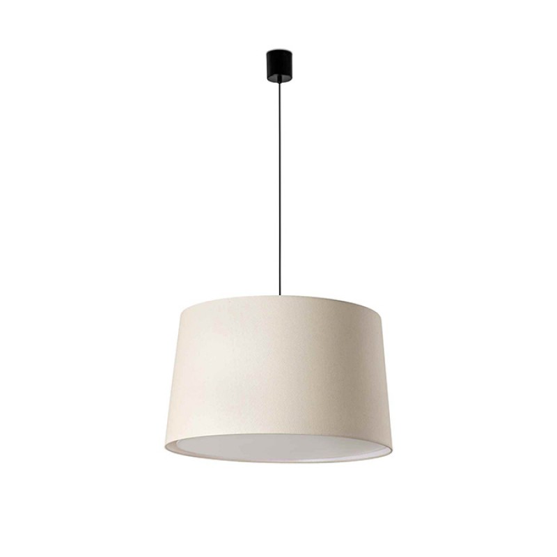 Подвесной светильник Faro 20229-153 Windsor Pendant Lamp Simple Black Scr. Linen 3xE27