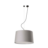 Підвісний світильник Faro 20231-132 Windsor Pendant Lamp Offset Black Shade Gray 3x