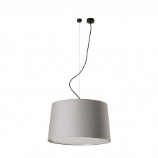 Подвесной светильник Faro 20231-132 Windsor Pendant Lamp Offset Black Shade Gray 3x