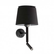 Бра - Faro 20303-93 SAVOY Black/black wall lamp with reader