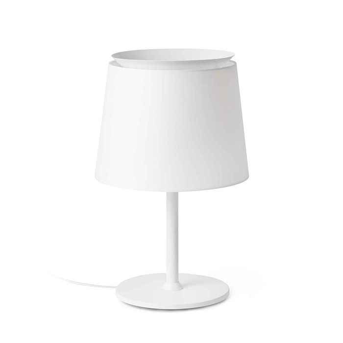 Настольная лампа Faro 20304-82 SAVOY White/white table lamp